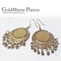 ゴールドミラーピアス