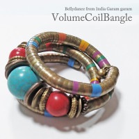 ボリュームコイルバングル