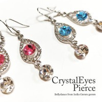 【新商品】クリスタルアイピアス