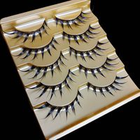 【再入荷】ステージ アイラッシュ［クリアエッジ］ ×5ペア ベリーダンス つけまつげ