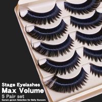 【新入荷】ステージ アイラッシュ　MAX VOLUME ×5ペア ベリーダンス つけまつげ