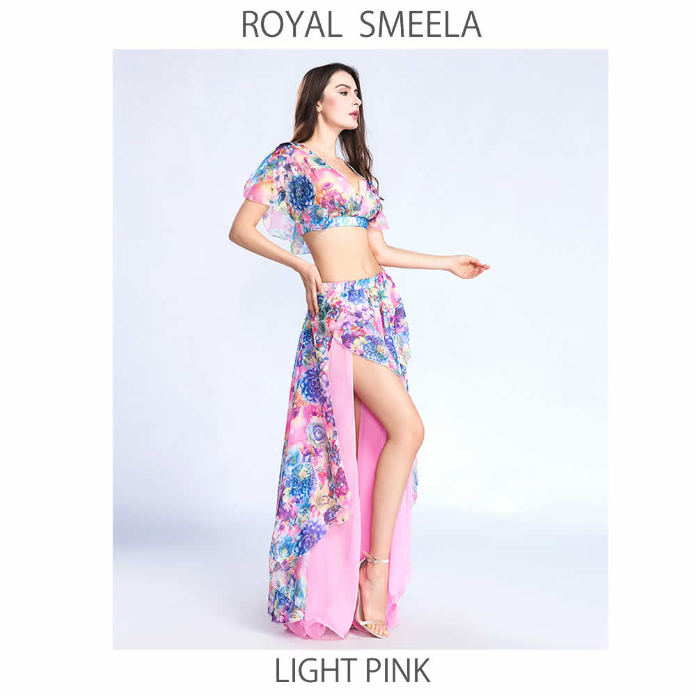 ベリーダンス衣装 ☆ロイヤル スメーラ （ROYAL SMEELA）（スポーツブラ付き）衣装・ レッスン ウェア　ローヤル　スメイラの写真