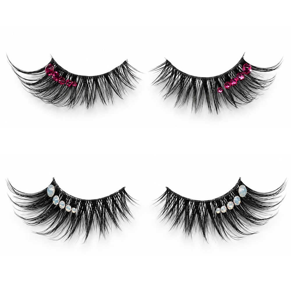ベリーダンス衣装 新商品★日本製品★ スワロフスキー プレミアム アイラッシュ　06　Second season つけまつげ　SWAROVSKI EYELASHの写真