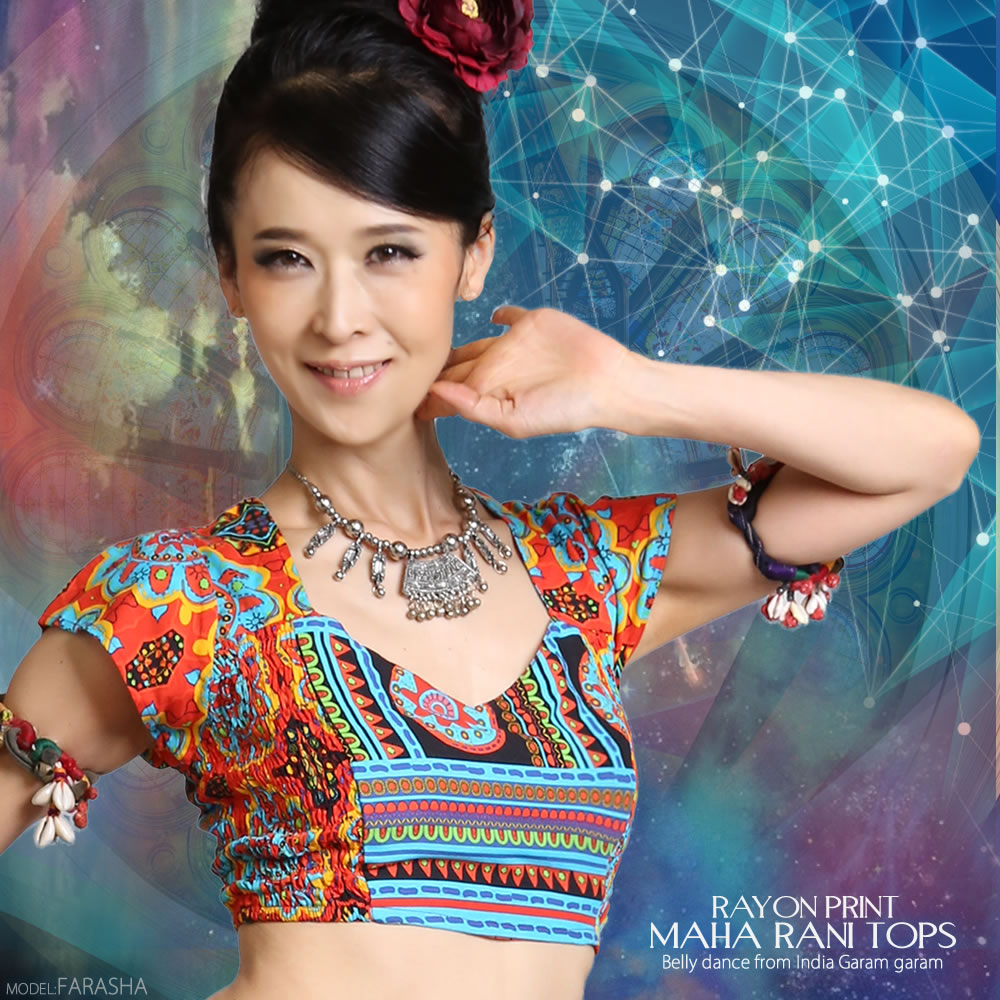 ベリーダンス衣装 【再・再入荷】☆プライスダウン☆マハラニトップスの写真