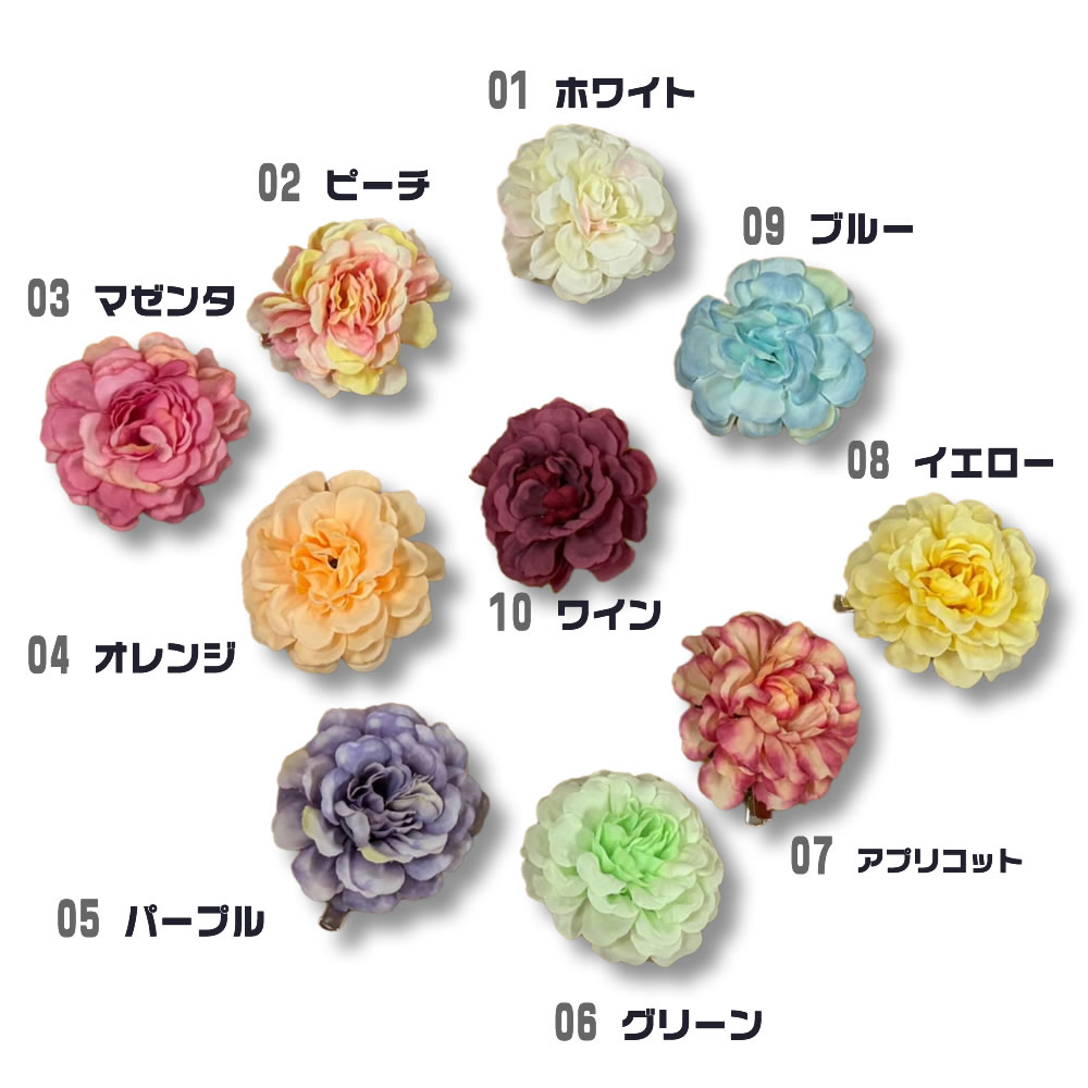 ベリーダンス衣装 【新商品】ミニ ラナンキュラス スモール アクセントの写真