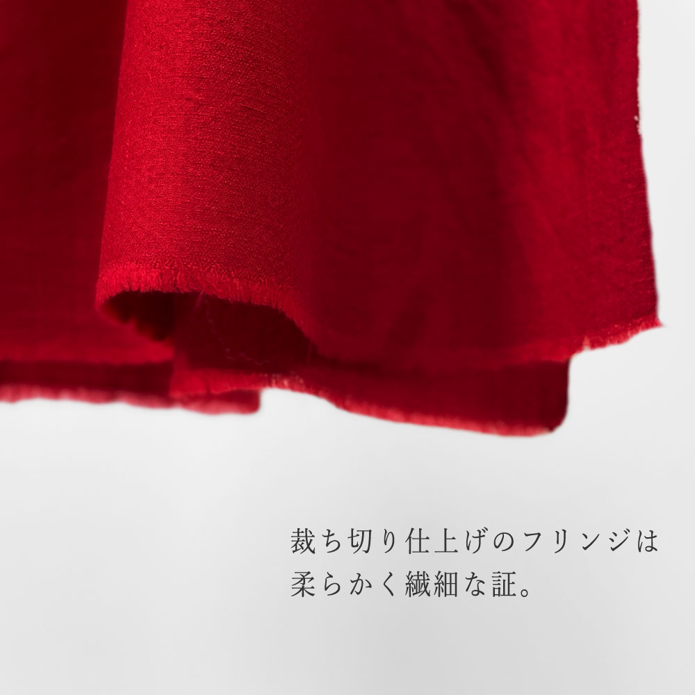 InDream 刺繍ショール パシュミナ カシミヤ  100cm巾 赤 レッド 02 パーティー クリスマス ギフト おしゃれ 誕生日 プレゼント 春 夏 秋 冬