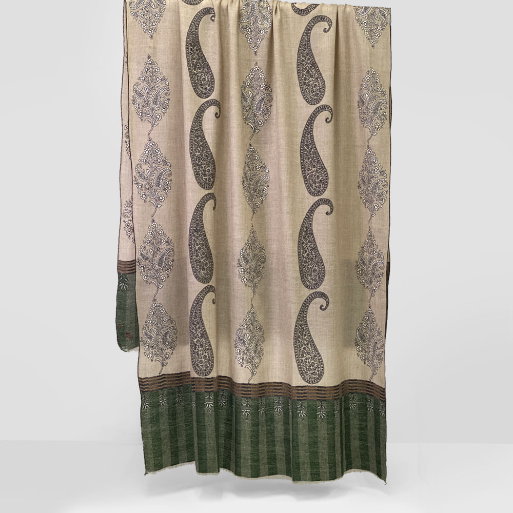 InDream InDream パシュミナ刺繍ショール 100cm巾 ミックス01 インド ストール カシミールショール 着物ショール 結婚式やパーティー フォーマル ギフト レディース