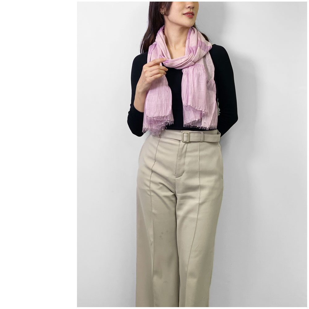 InDream シルク ライクラ ストール グレー ピンク 還暦 古希 クリスマス ギフト おしゃれ 誕生日 プレゼント 春夏 30代 40代 50代 60代