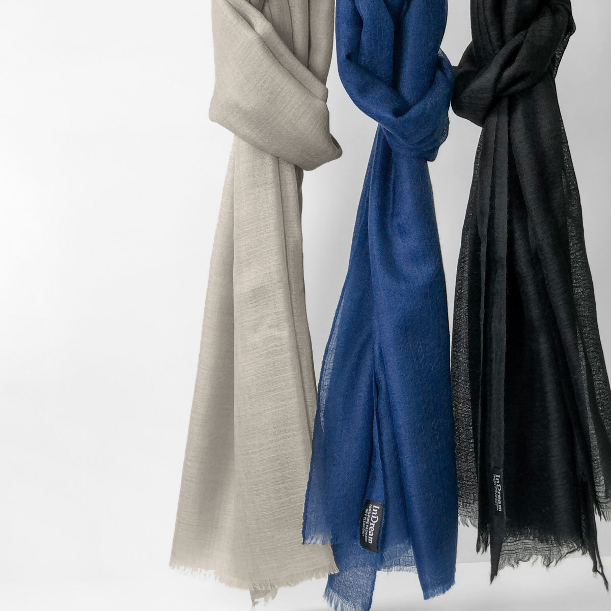 InDream パシュミナエアリーストール マフラ― 全11色 カシミヤ100% 春 秋 冬 クリスマス ギフト おしゃれ 誕生日 プレゼント