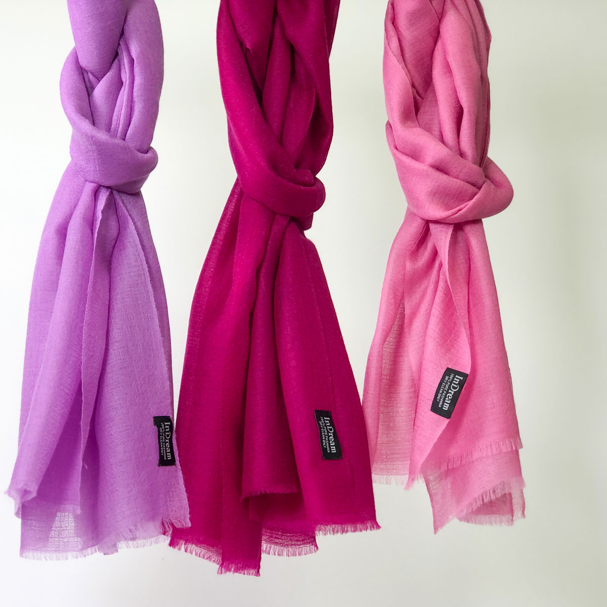 InDream パシュミナエアリーストール マフラ― 全11色 カシミヤ100% 春 秋 冬 クリスマス ギフト おしゃれ 誕生日 プレゼント