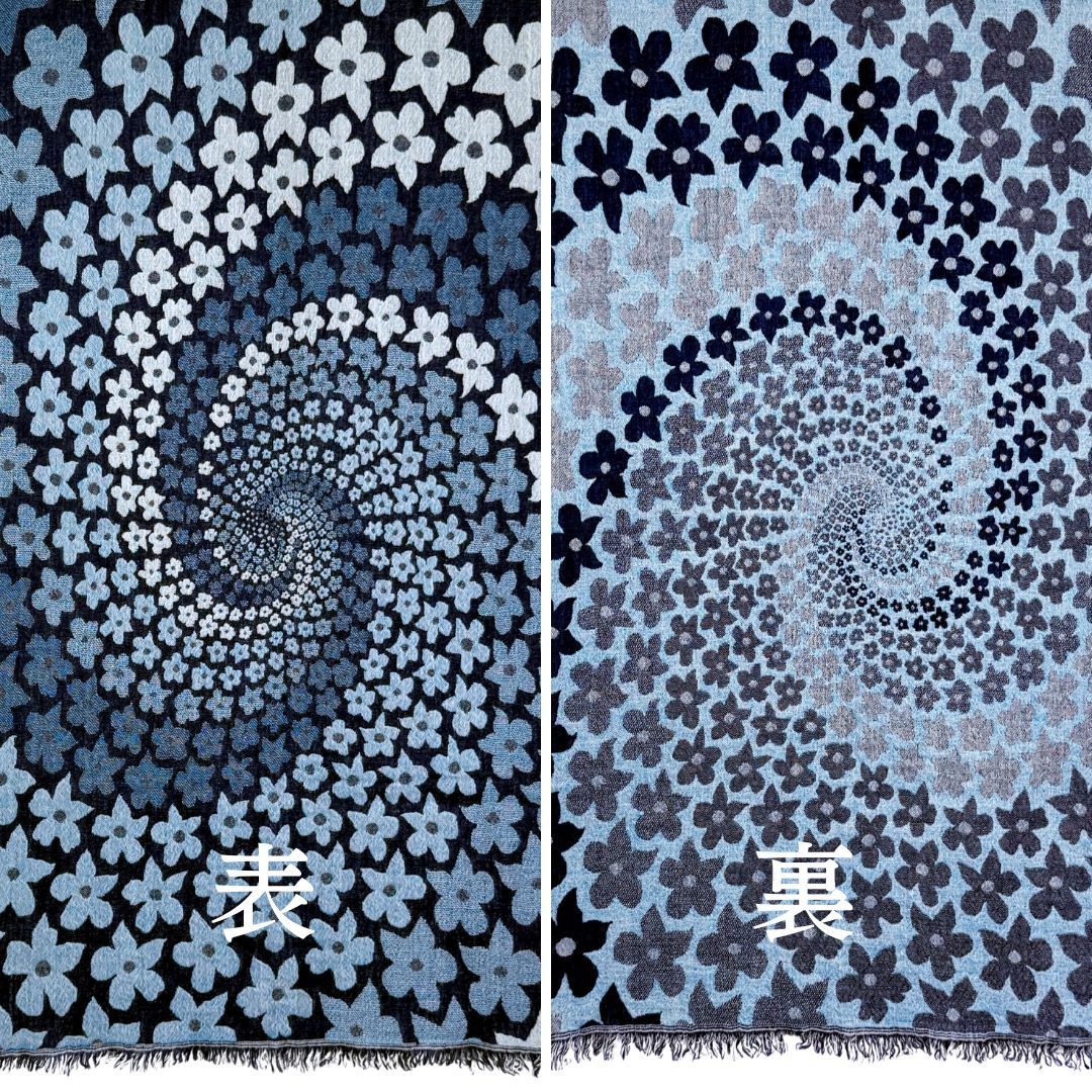 InDream ペイズリー柄 ウール ストール リバーシブル 大判 ［70cmx200cm］ 赤 紫 古希 還暦 祝い 誕生日 プレゼント クリスマス ギフト 50代 60代 70代 80代 おしゃれ 秋 冬 ひざ掛け 着物 ショール