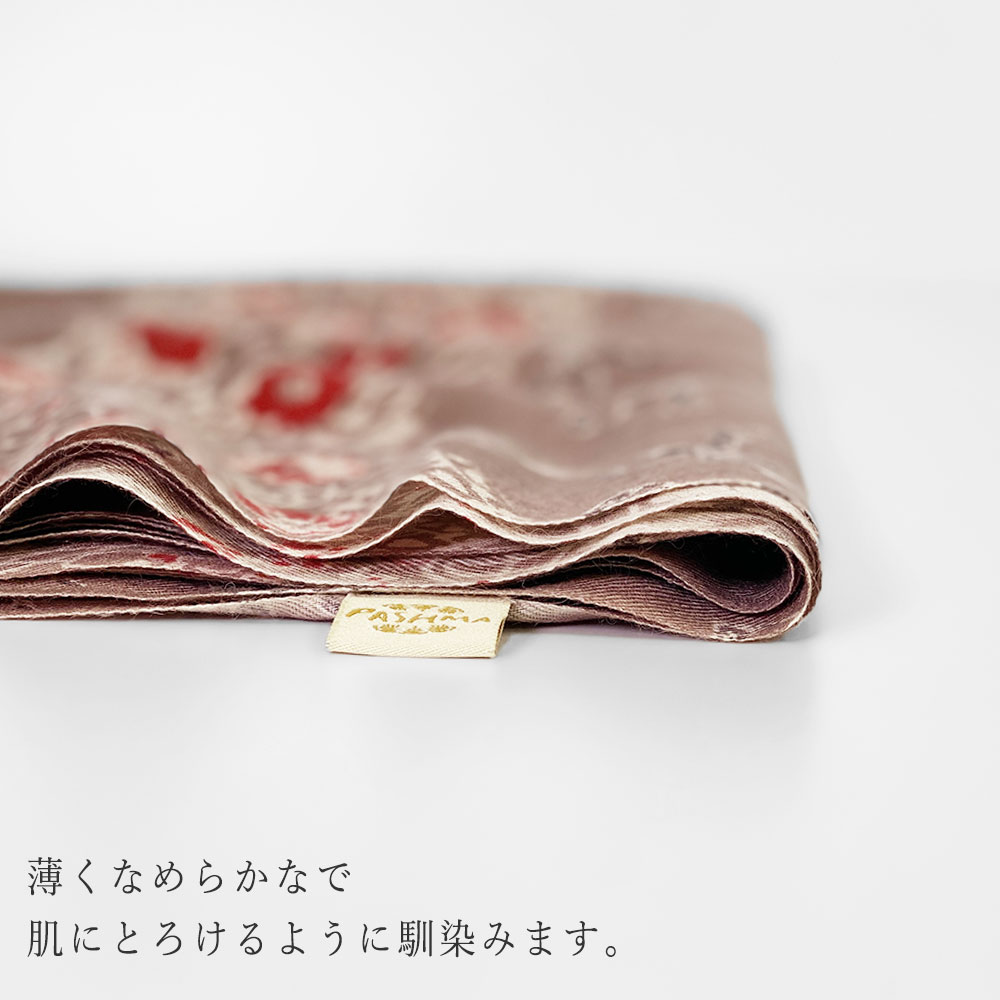 PASHMA パシュマ ストール プ リント シルクカシミヤ ベージュ 春夏 クリスマス ギフト おしゃれ 誕生日 プレゼント 50代 60代 70代 80代