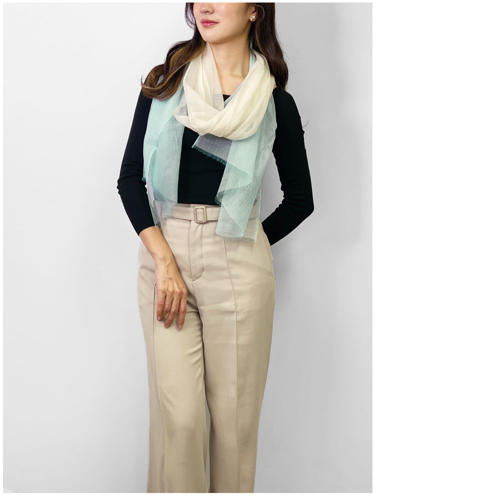 InDream シルク コットン ストール 白 ピンク 還暦 古希 お祝い クリスマス ギフト おしゃれ 誕生日 プレゼント 春夏 30代 40代 50代 60代