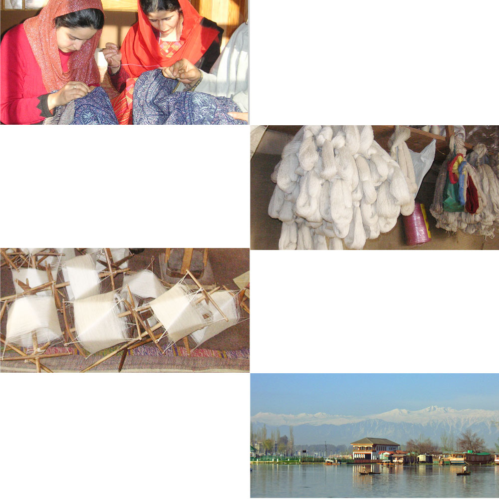 InDream ソズニ刺繍ストール マフラー パシュミナ ダークベージュ ペールオレンジ 70cm巾 クリスマス ギフト おしゃれ 誕生日 プレゼント 着物ショール 春 秋 冬 50代 60代 70代 80代