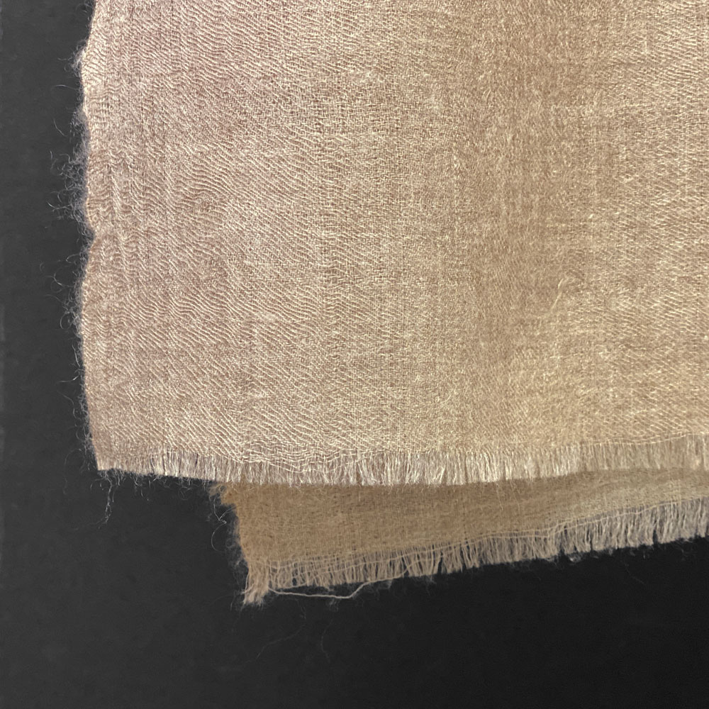 InDream ソズニ刺繍ストール マフラー パシュミナ ダークベージュ ホワイト 70cm巾 クリスマス ギフト おしゃれ 誕生日 プレゼント 40代 50代 60代 70代 春 秋 冬