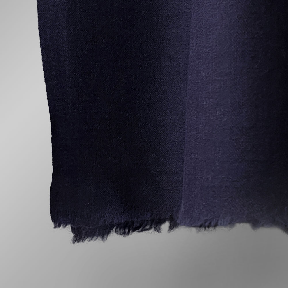 InDream 機械刺繍ストール ウール ネイビー 78cm巾 着物ショール 結婚式 パーティー 母の日 ギフト おしゃれ 誕生日 プレゼント 50代 60代 70代 80代