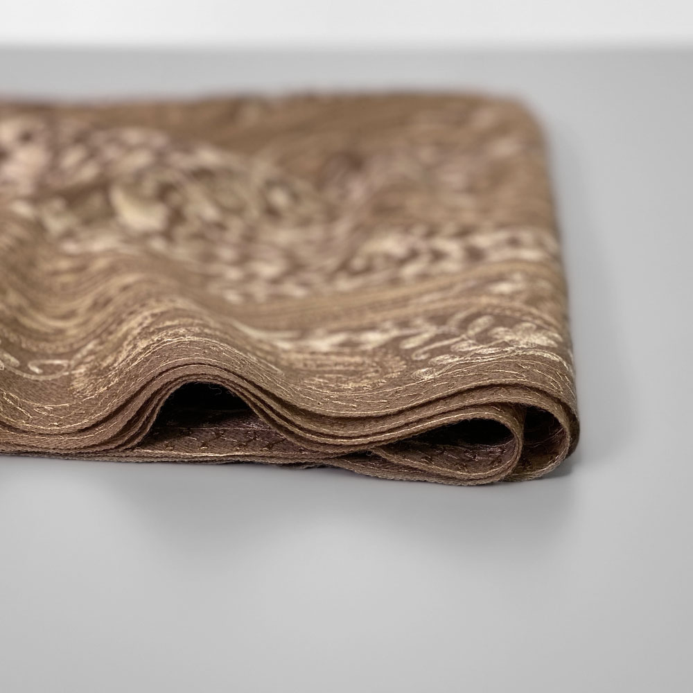 InDream 機械刺繍ストール ウール 赤 レッド 70cm巾 着物ショール 結婚式 パーティー クリスマス ギフト おしゃれ 誕生日 プレゼント 50代 60代 70代 80代