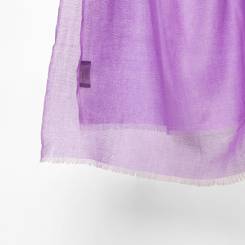 InDream パシュミナ エアリー ストール マフラー カシミヤ100% 大判 手織り パープル 紫 古希祝い クリスマス ギフト おしゃれ 誕生日 プレゼント 40代 50代 60代 70代 80代