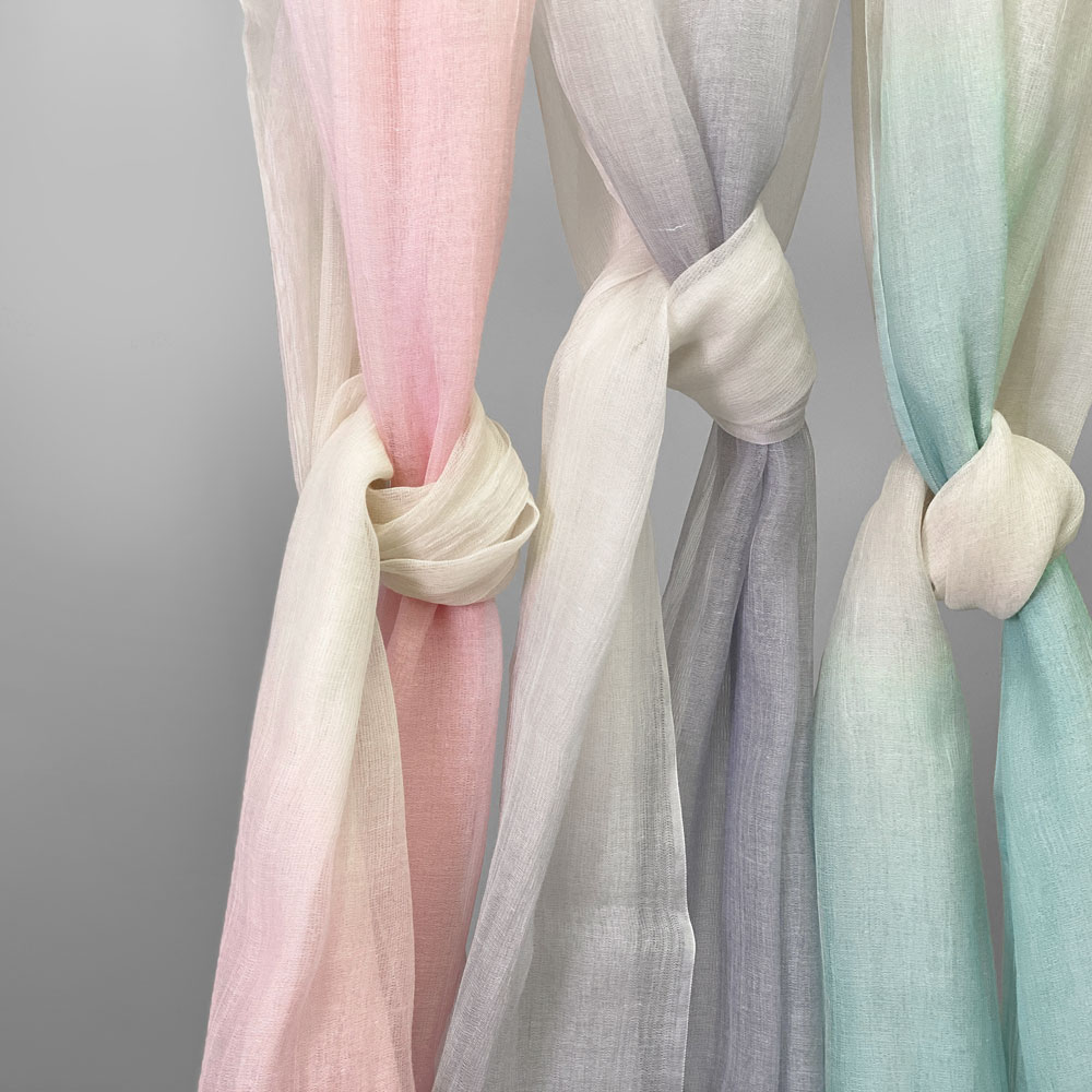 InDream メンズ シルクコットン ストール グラデーション 還暦 古希 クリスマス ギフト おしゃれ 誕生日 プレゼント 春夏 30代 40代 50代 60代