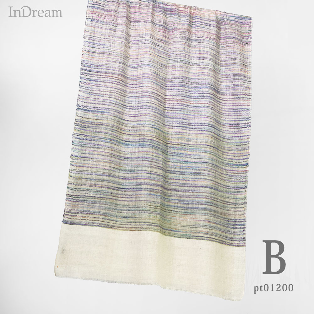 InDream ストール パシュミナ マフラー 手織り 全6種 カシミヤ100% クリスマス ギフト おしゃれ 誕生日 プレゼント 40代 50代 60代 70代