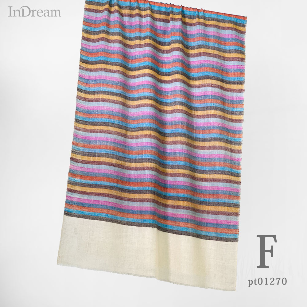 InDream ストール パシュミナ マフラー 手織り 全6種 カシミヤ100% クリスマス ギフト おしゃれ 誕生日 プレゼント 40代 50代 60代 70代