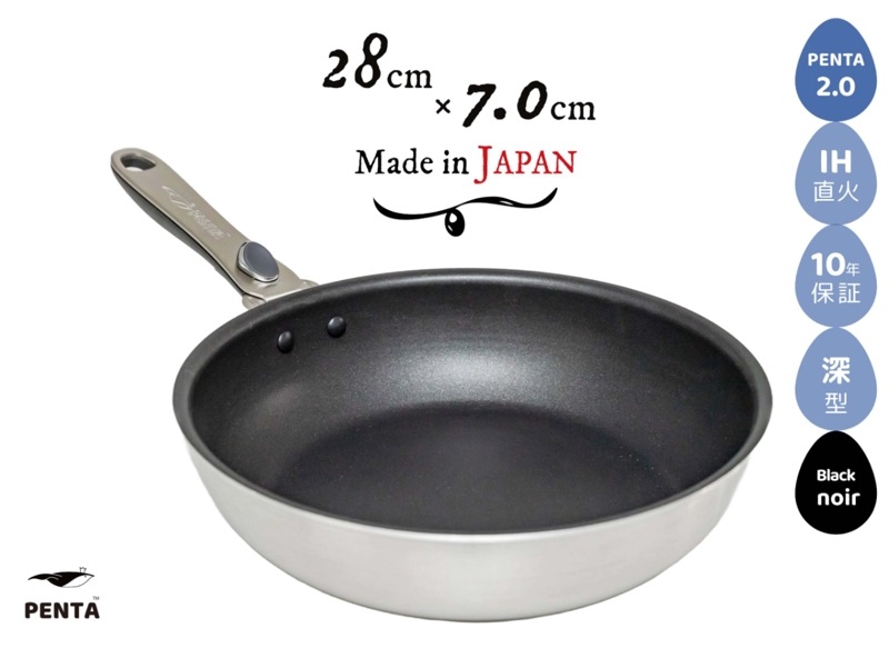 ���ͥե饤�ѥ�PENTA 2.0�ʥڥ󥿡�28cm��7.0cm ���� IHľ�� �֥�å��Υ��