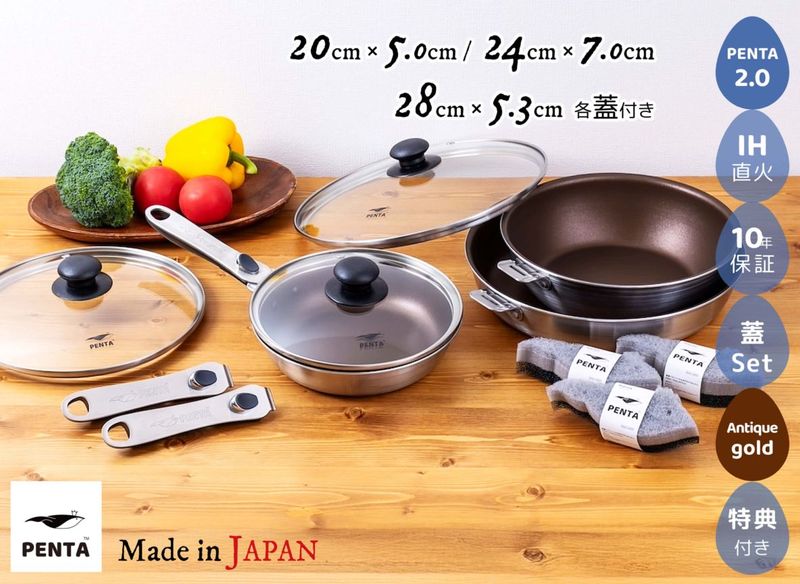 �ڥե饤�ѥ�3��9�����åȡ�20cm/24cm����/28cm �Ƴ��դ� ���ͥե饤�ѥ�PENTA2.0 ����ƥ��å�������ɡ���ŵ���ݥ�3��