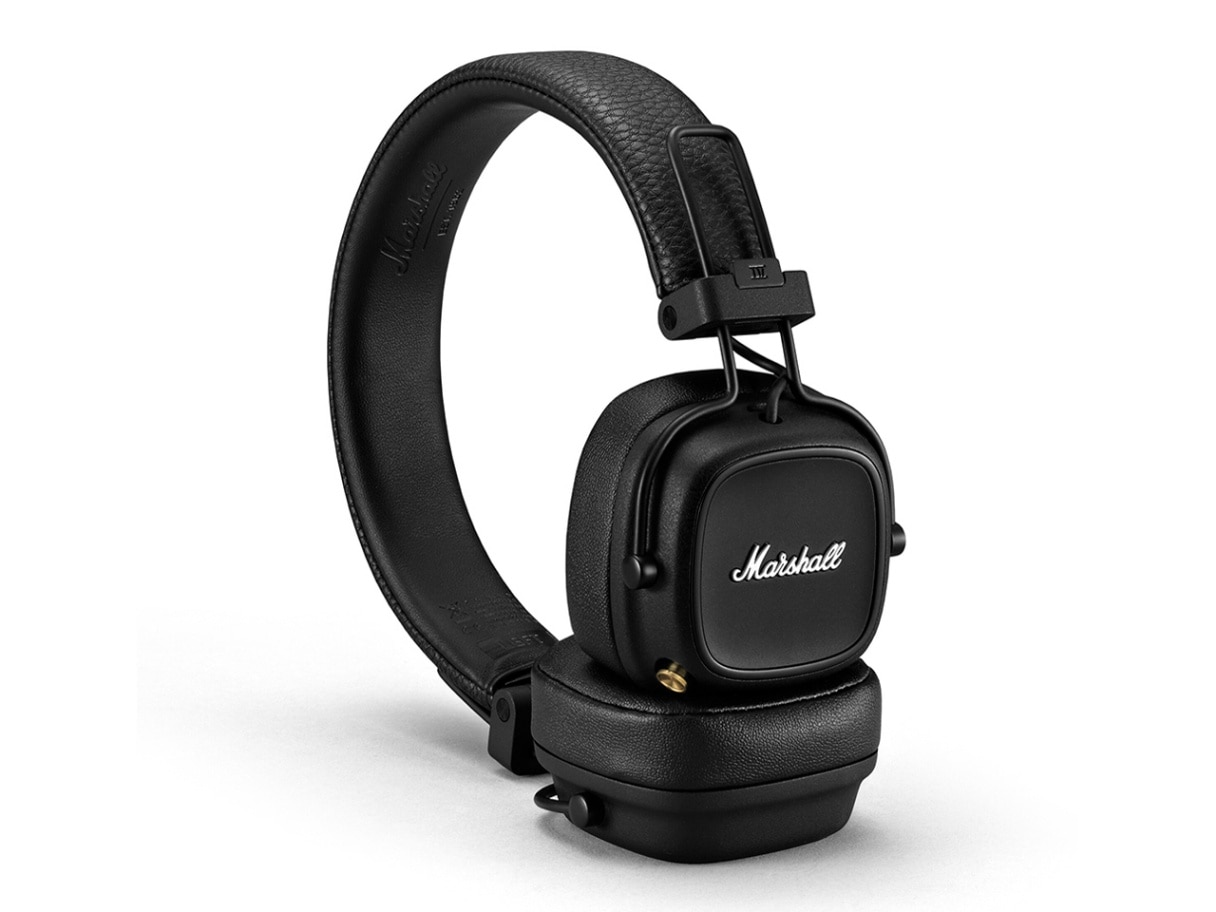 Marshall ワイヤレスオンイヤーヘッドホン Major Ⅳ ブラック