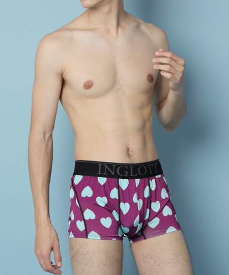 【OUTLET】IL-0290-59-S_大ﾊｰﾄ柄_PURPLE_3080円→1540円