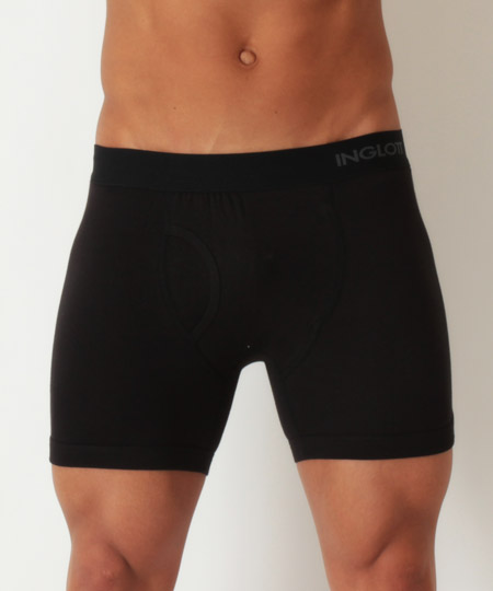 【OUTLET】IL-0180-80_LONG BOXER_BLACK_2640円→1540円