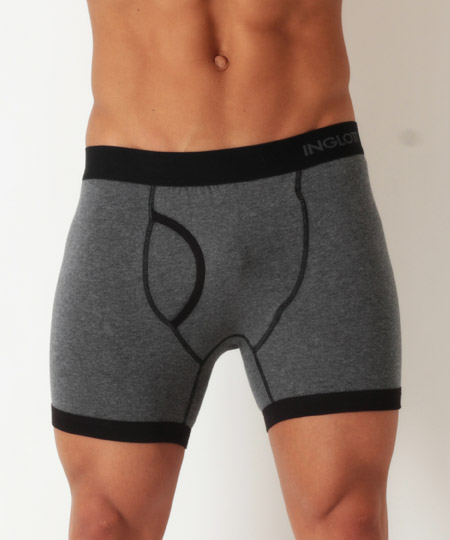 【OUTLET】IL-0180-89_LONG BOXER_CHARCOAL_2640円→1540円