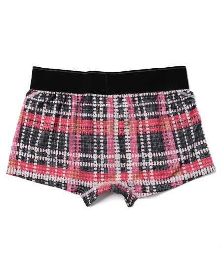 【OUTLET】IL-0334-63_チェックボクサー_PINK_3080円→1540円