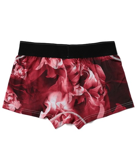 IL-0335-60_ﾛｰｽﾞ柄BOXER_RED