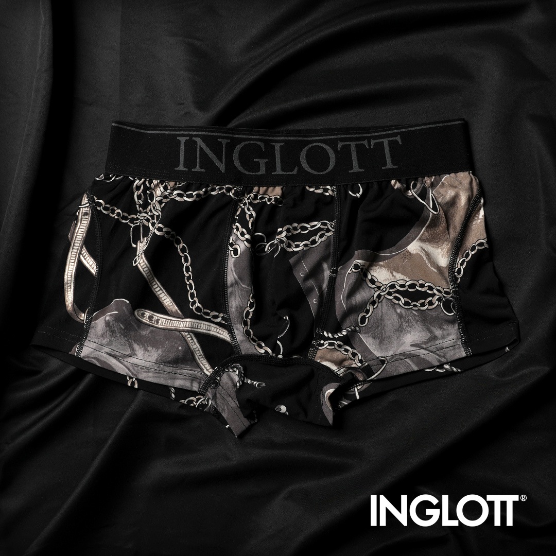 IL-0337-80_チェーン柄BOXER_BLACK