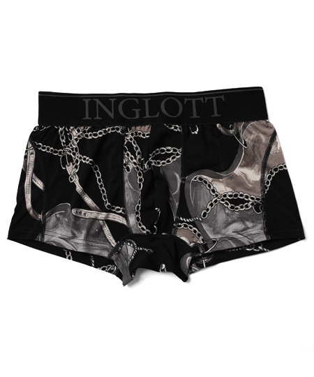 IL-0337-80_チェーン柄BOXER_BLACK