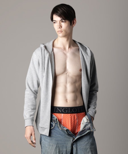 【OUTLET】IL-0343-25_ﾄﾞｯﾄBOXER_ORANGE_3080円→1540円