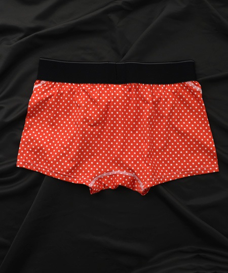 【OUTLET】IL-0343-25_ﾄﾞｯﾄBOXER_ORANGE_3080円→1540円