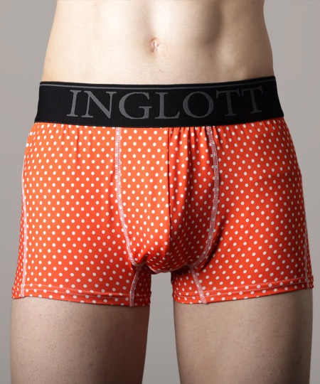 【OUTLET】IL-0343-25_ﾄﾞｯﾄBOXER_ORANGE_3080円→1540円