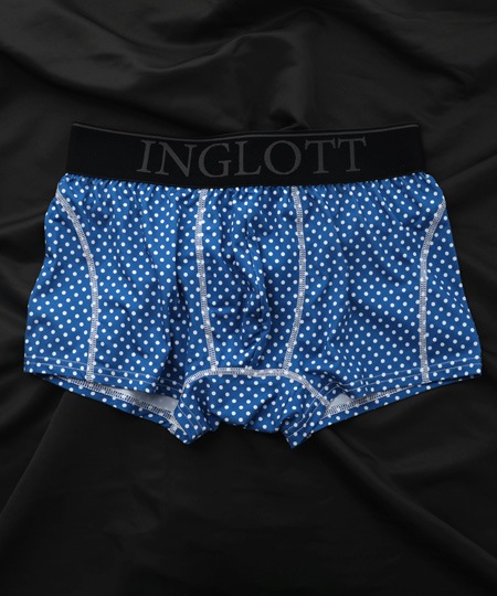 【OUTLET】IL-0343-40_ドットBOXER_BLUE_3080円→1540円