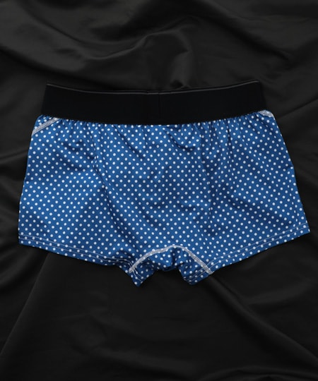 【OUTLET】IL-0343-40_ドットBOXER_BLUE_3080円→1540円