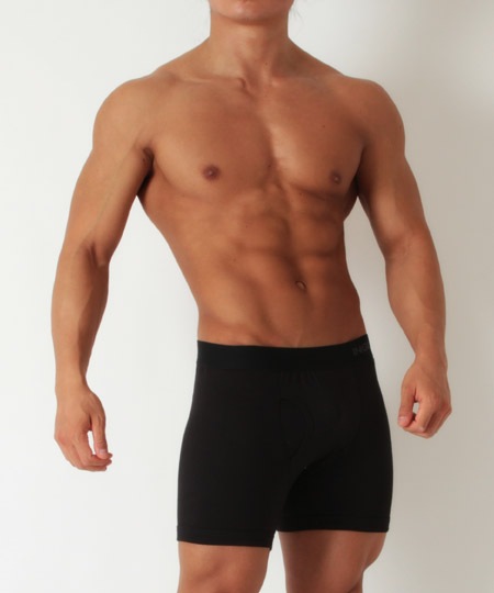 【OUTLET】IL-0180-80_LONG BOXER_BLACK_2640円→1540円