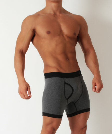 【OUTLET】IL-0180-89_LONG BOXER_CHARCOAL_2640円→1540円
