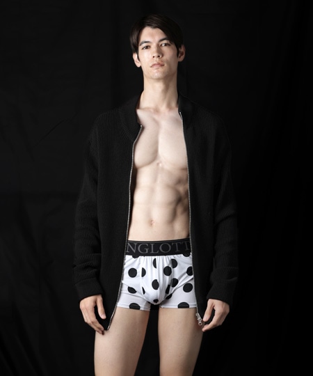 IL-0345-01_水玉BOXER_WHITE