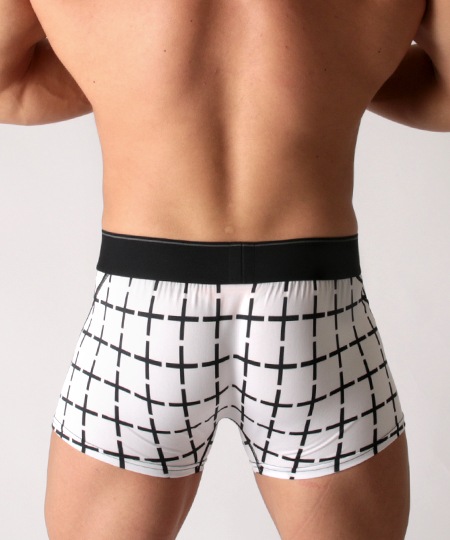 【OUTLETIL-0279-01-S_ﾓﾉｸﾛ十字柄_WHITE_3080円→1540円