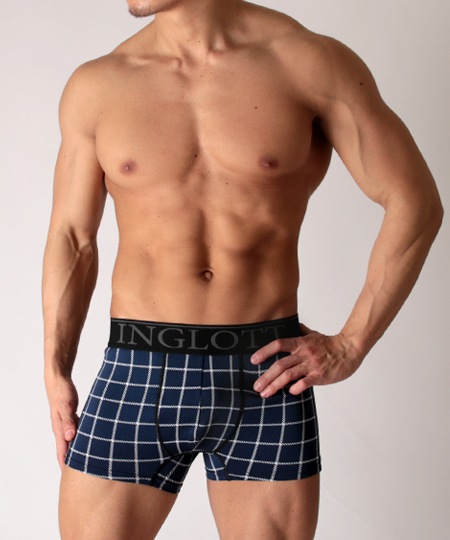 【OUTLET】IL-0280-49-S_ﾓﾉｸﾛ斜めﾁｪｯｸ柄_NAVY_3080円→1540円 【Sサイズ】