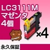 LC3111m LC3111ڱʵݾ/̵ۥޥ4 ߴ 3111m LC 3111 ޥ brother ֥饶 DCP-J582N DCP-J577N DCP-J572N MFC-J998DN MFC-J998DWN MFC-J998DN/DWN MFC-J903N MFC-J898N MFC-J893N MFC-J738DN/DWN MFC-J738DN MFC-J738DWN  lc3111m