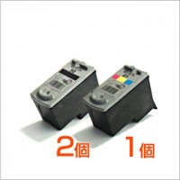 BC-90 黒 2個/BC-91 カラー1個セット 互換インク CANON（キヤノン）プリンター用【永久保証】|キヤノン|互換インク