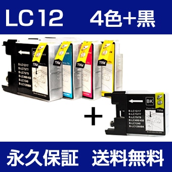 LC12-4PK 4��+��  �ߴ����� BROTHER�ʥ֥饶���˥ץ�󥿡��ѡڱʵ��ݾڡ�