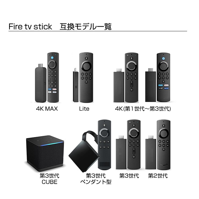 ��Amazon Fire TV Stick�ѡ� L5B83G �б���⥳�� Alexa�б�����ǧ�� �ߴ� ��⥳�� ���ޥ����� �ե����䡼���ƥ��å��ߴ�  ���ѥ�⥳�� ���б����Fire TV Stick 4K MAX ��1���� ��2���� ��3���� Lite CUBE ����ȥ�HD HDR ¾������̵�� ���ܸ�������/�����դ�