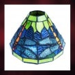 品番INK-1004008H ｜灯具が選べるステンドグラスランプ|天井照明 ペンダントライト|照明(LED電球対応)